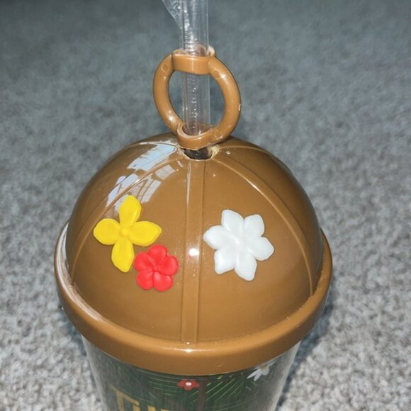 BROKEN - Disney Parks All the Birds Sing Words Tiki Room Coconut Cup - Picture 3 of 4